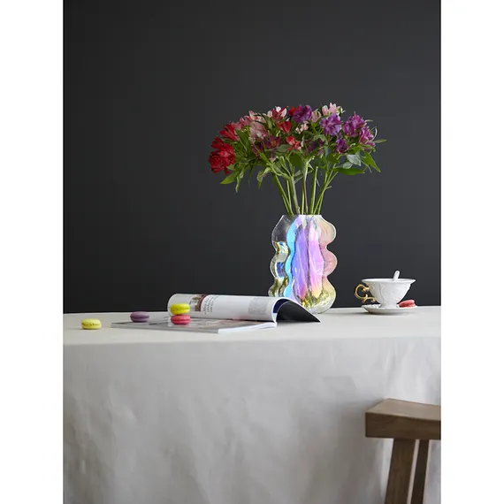 Ваза wavy, 25 см, перламутр