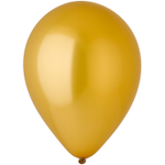 Шар латексный Перламутр 13 см (Золотой)