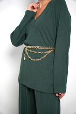 Samira джемпер в изумрудном