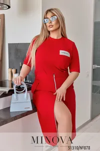 Костюм 878-красный Minova