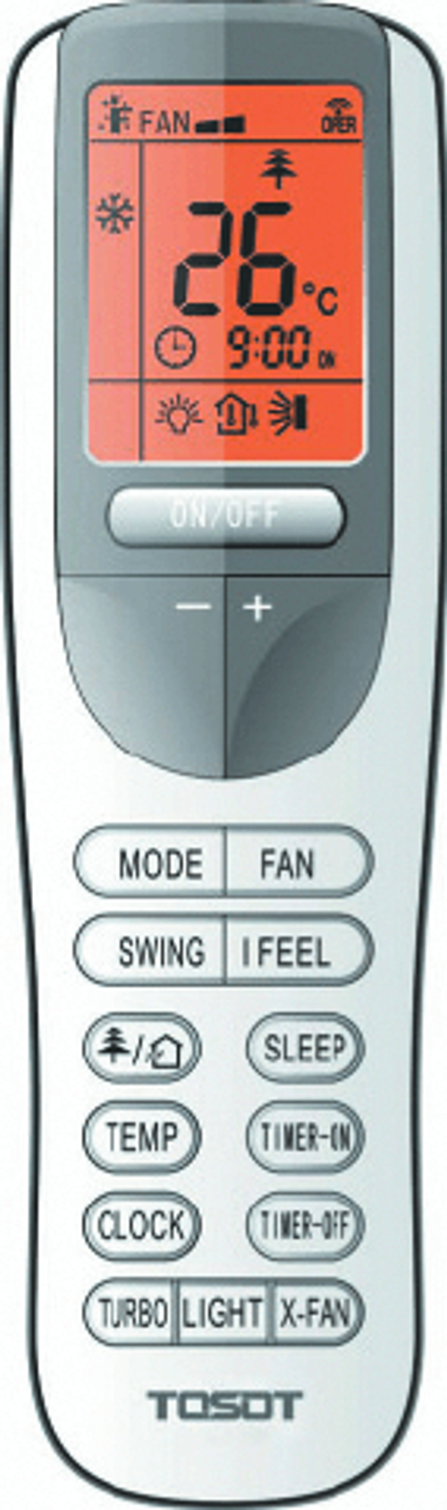 Внутренний блок настенный Tosot T24H-SLEuM/I