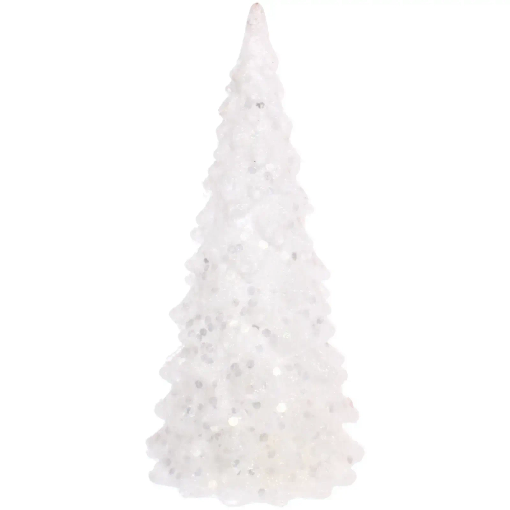 Сувенир с подсветкой «Волшебная красавица» 12 см, Белый (работает от батареек LR44*3)