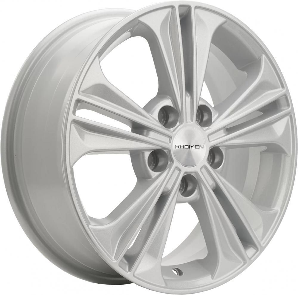 Khomen 1603 6x16 5x114.3 ET 43 Dia 67.1 (silver)