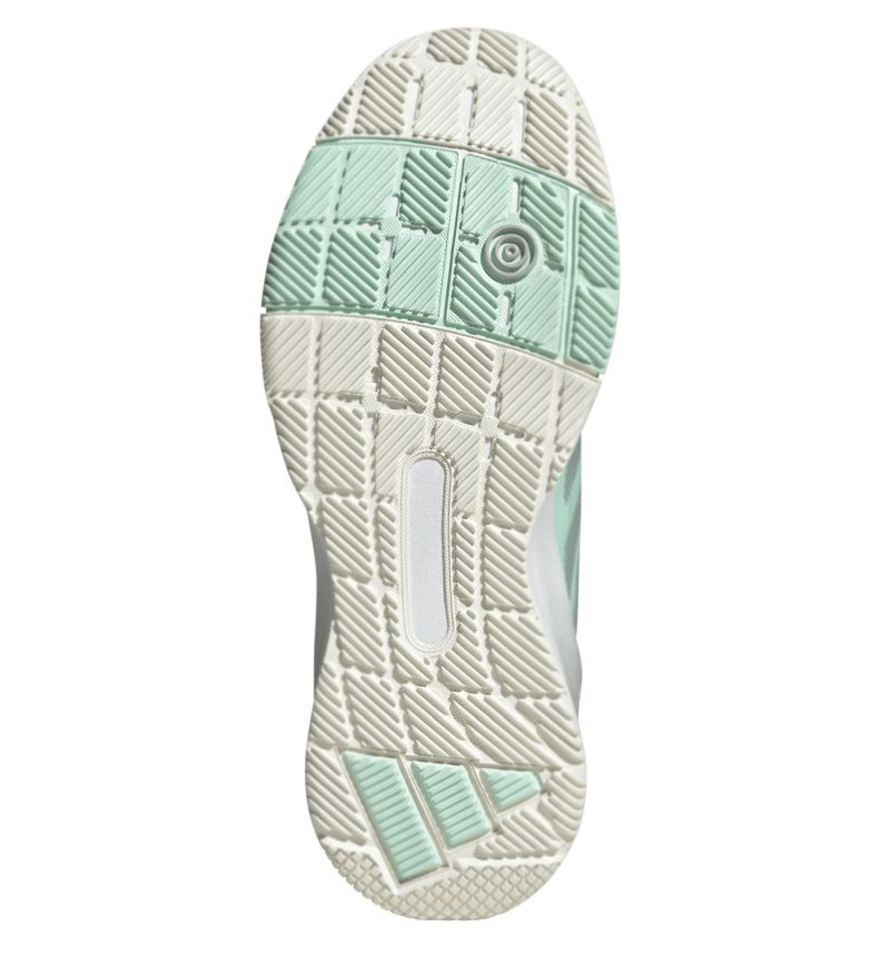 Женские кросовки для Padel Adidas Crazyquick LS Padel W - clear mint/silver metallic/white
