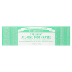 Dr. Bronner's, Зубная паста All-One, мята, 5 унций (140 г)