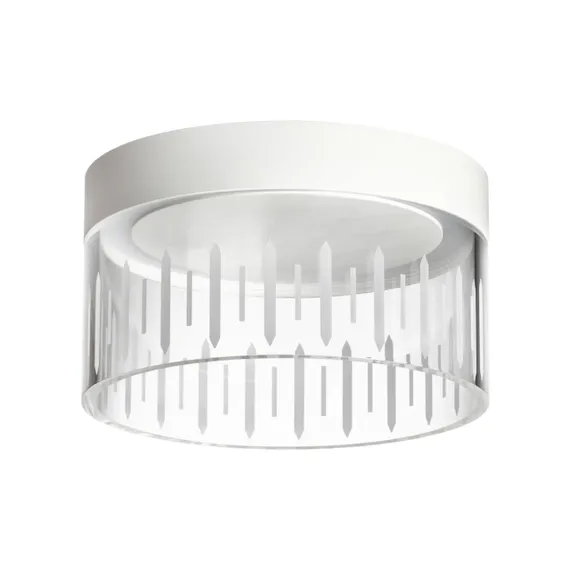 359003 OVER NT23 334 белый Светильник накладной светодиодный IP20 LED 4000K 18W 85-265V AURA
