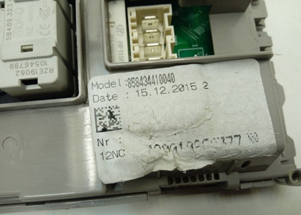 ITWA51051G кт131 Электронный модуль для стиральной машины с вертикальной загрузкой Indesit W10719491 б/у