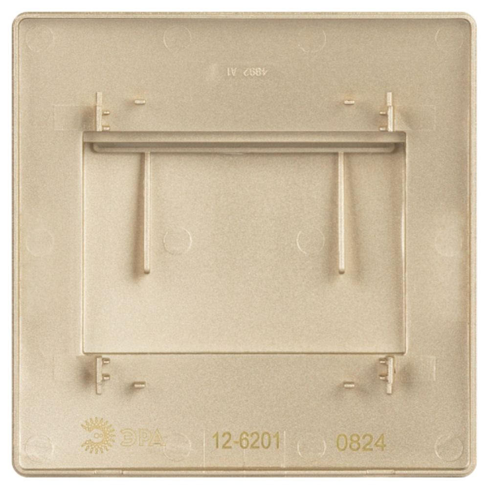 Накладка на карточный выключатель ЭРА Серия 12 12-6201-04 на 12-4105-99, шампань | Эра 12 Карточный выключатель