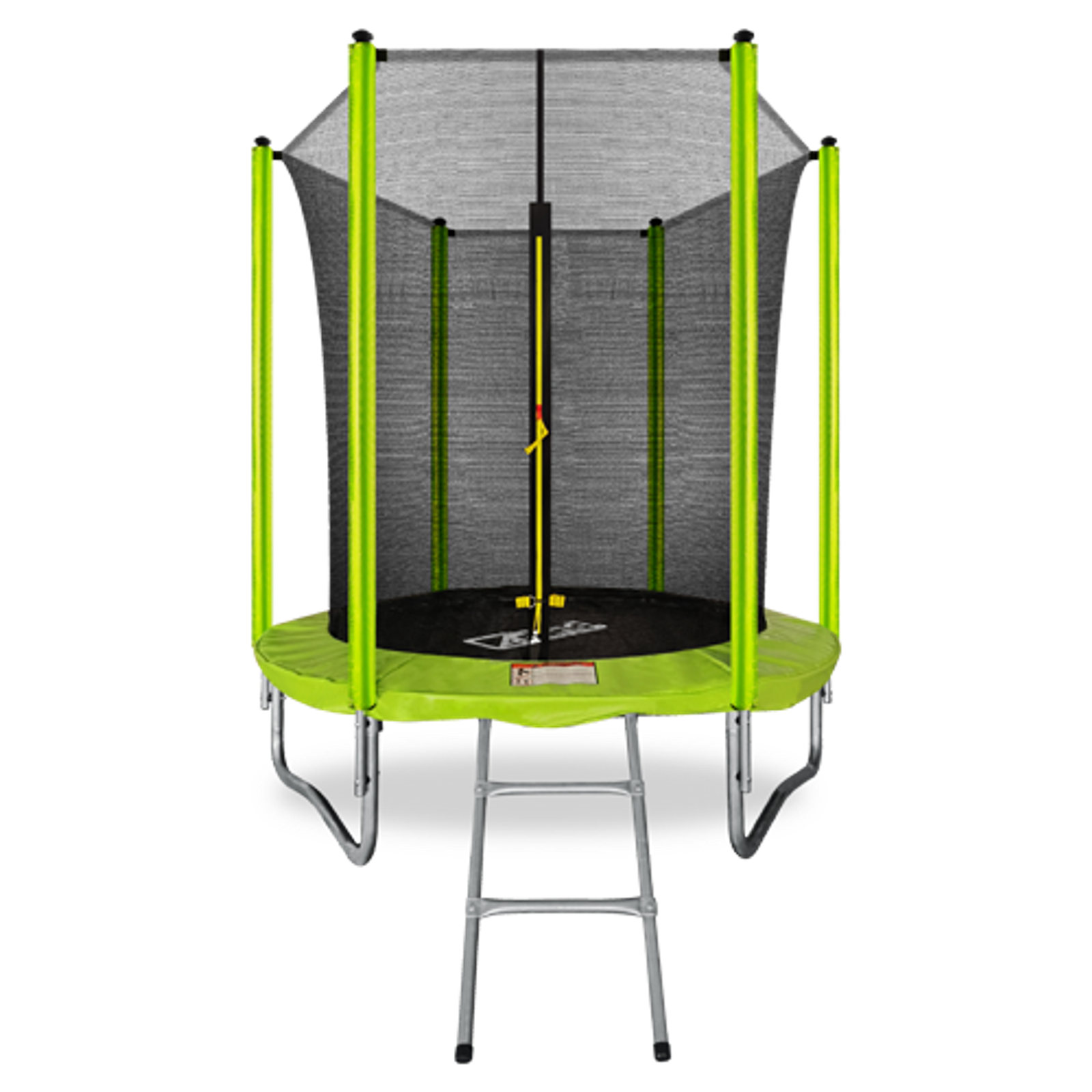 ARLAND Батут  6FT с внутренней страховочной сеткой и лестницей (Light green) фото №1