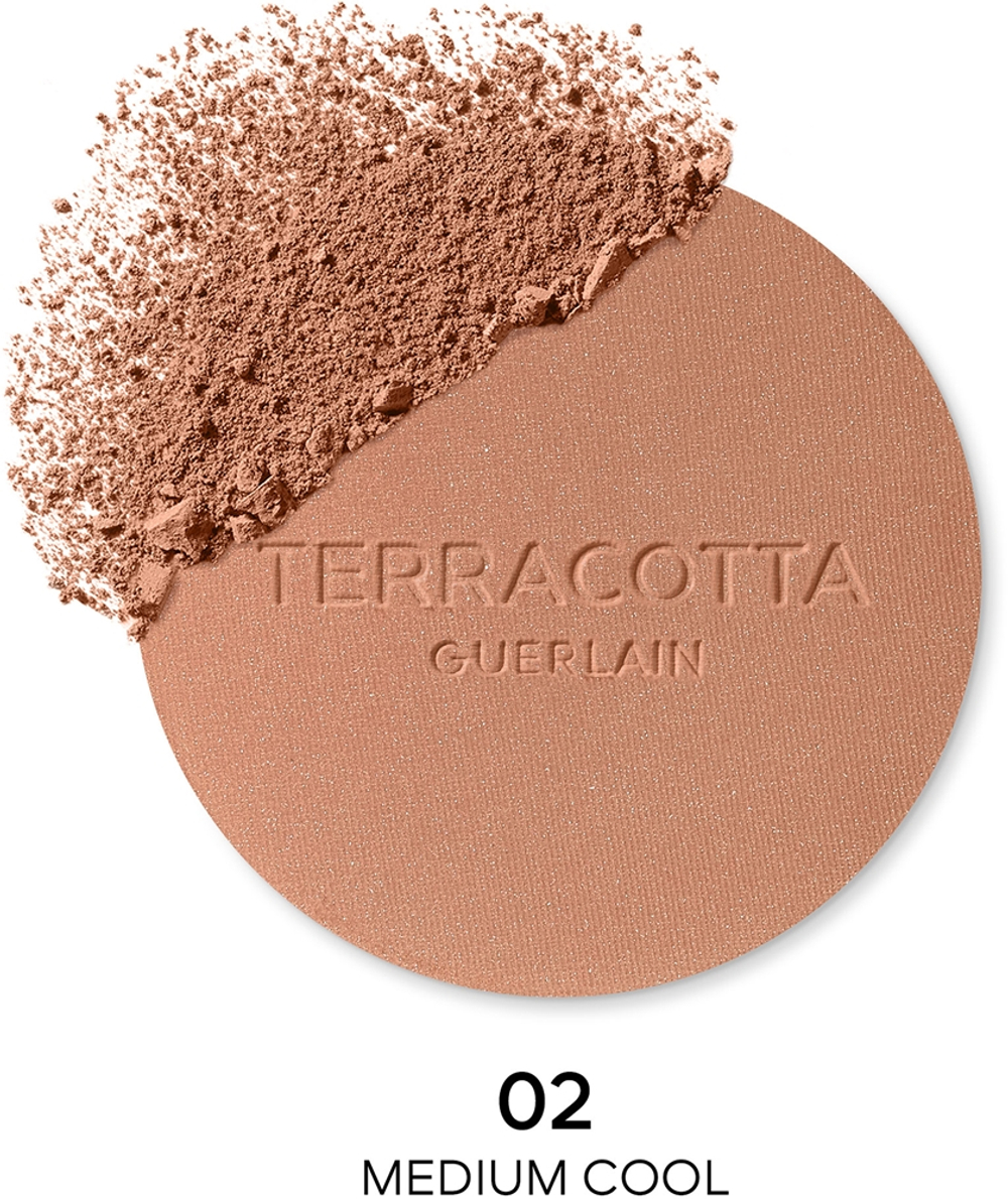 GUERLAIN Terracotta Original - Пудра для загара, заполняемая оттенок 02 Medium Cool, 8 g