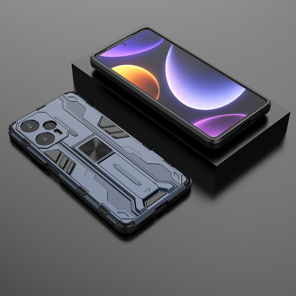 Противоударный чехол с подставкой Transformer для Xiaomi Poco F5