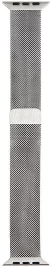 Ремешок миланская петля moonfish для Apple watch - 38/40/41 мм, серебристый