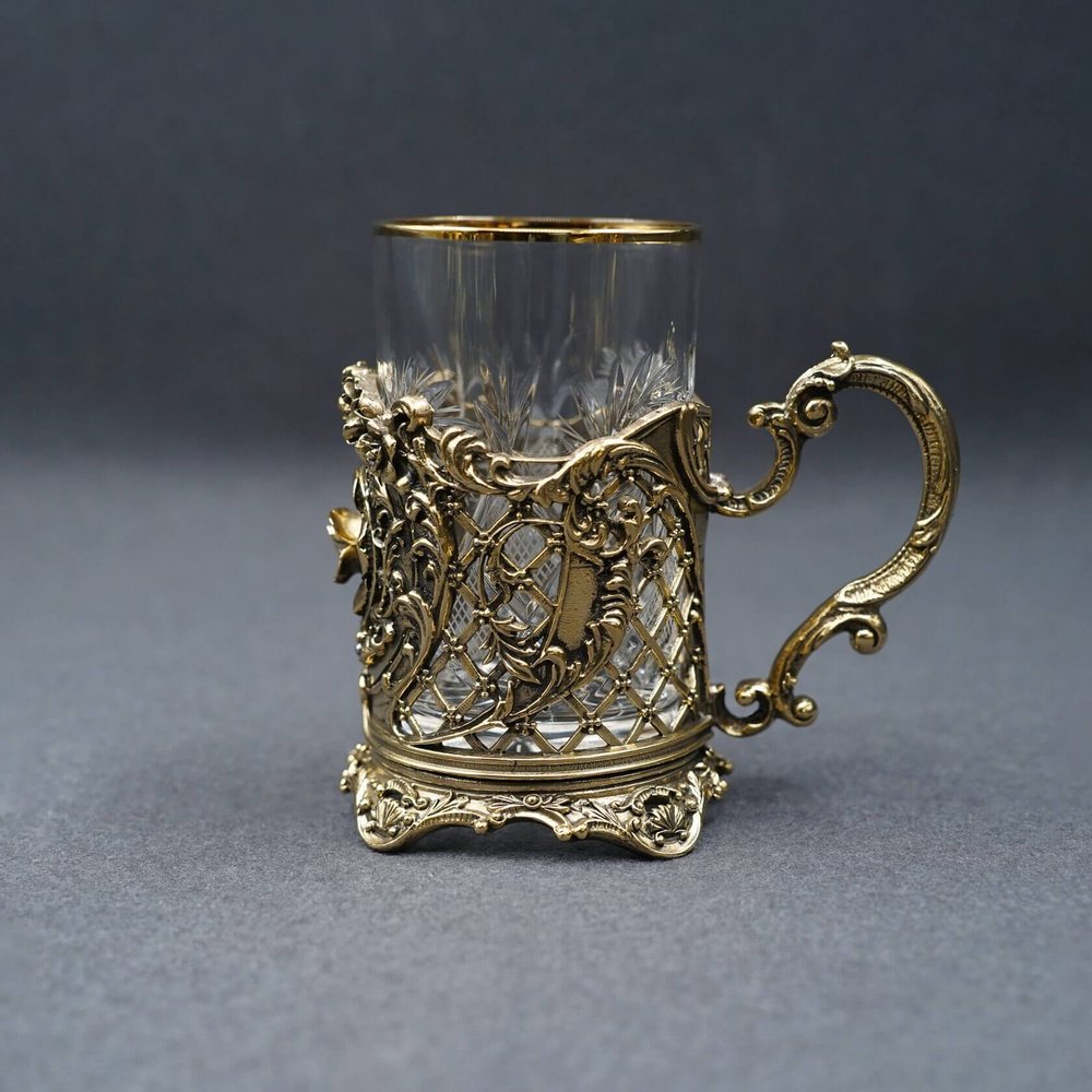 Подстаканник подарочный «Роза»