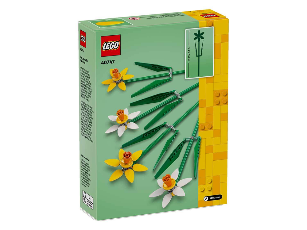 LEGO Creator 40747 Сувенирный набор Нарциссы — декоративный букет