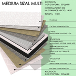 Medium Sizal MULTI