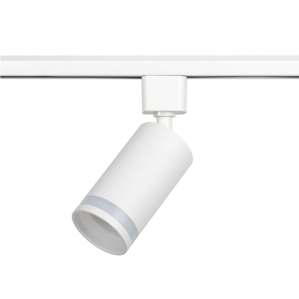 Трековый светильник однофазный ЭРА TR77-GU10 WH под лампу GU10 белый