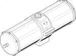 DAPS-2880-090-RS2-F16 Неполноповоротный привод