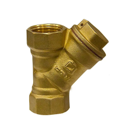 Фильтр сетчатый Y-образный латунный муфтовый 1/2" Ду15 ВР/ВР ФС