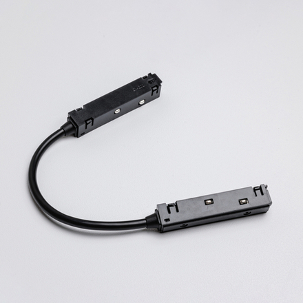 Угловой коннектор питания для магнитных трековых шинопроводов MKA-2-CPC-B Черный