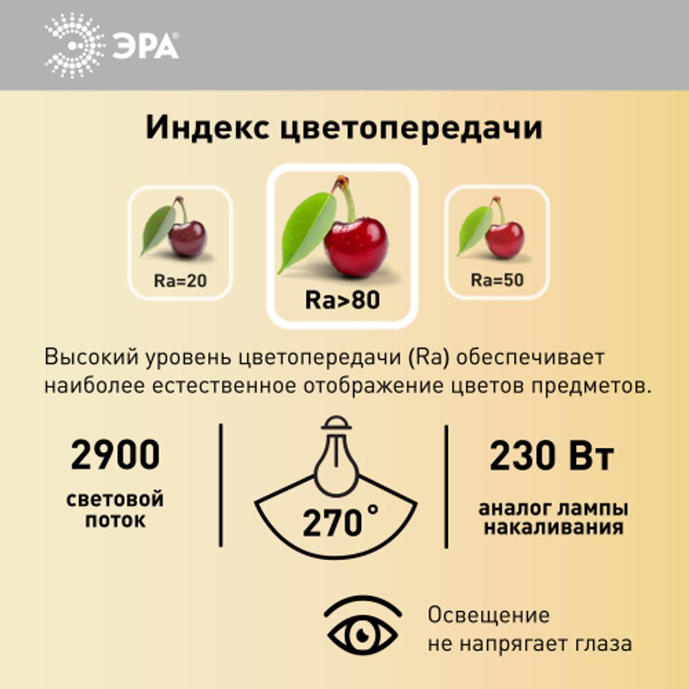 Лампа светодиодная POWER ЭРА RED LINE LED T80-30W-4000-E27 R 30Вт колокол нейтральный белый свет E27