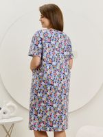 Халат Рейна Виотекс СЕРО-ГОЛУБОЙ