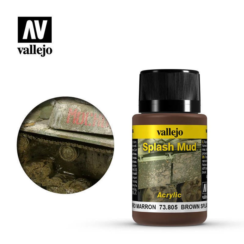 Weathering Effects 40ml. Wet Brown Splash Mud
