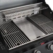 Газовый гриль Primeliner G-class Pro, 6 горелок (c ИК-горелкой), чёрный (комплектация Deluxe)