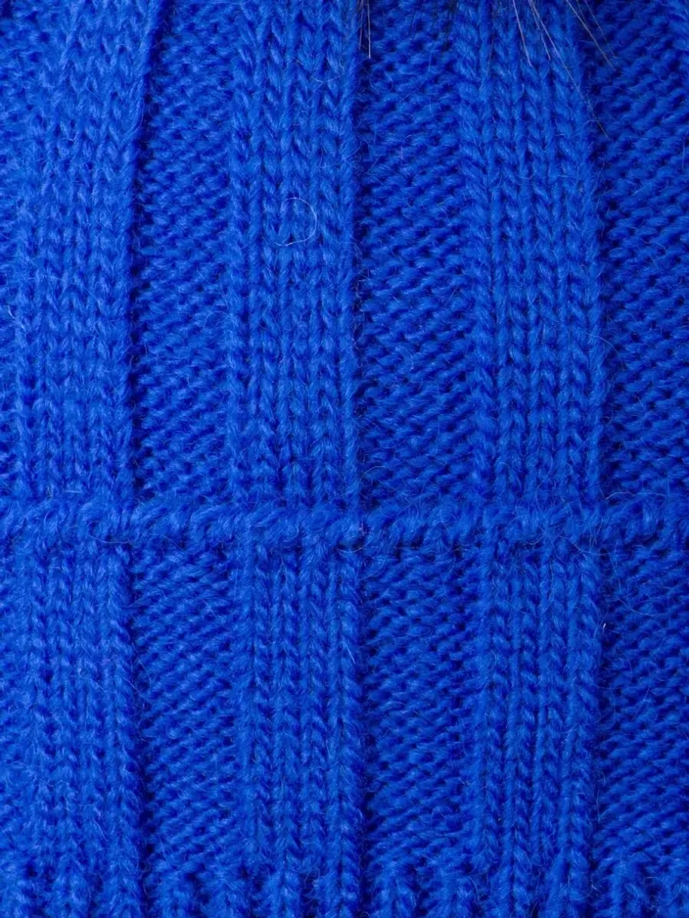 Шапка зимняя детская с помпоном и снуд