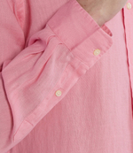 льняная рубашка POLO RALPH LAUREN - розовый(710794141)