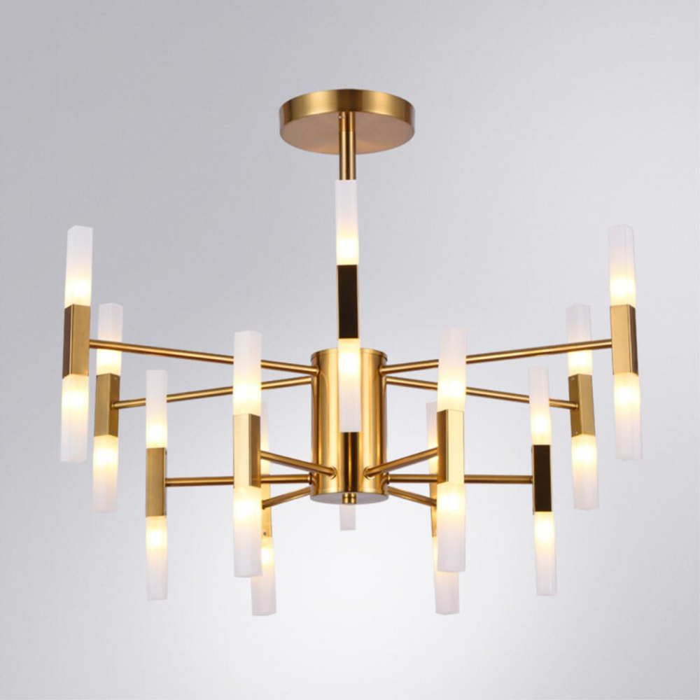 Люстра на штанге Arte Lamp A7410PL-24PB