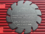 Плата контроля BMS LiFePO4 24S 72V 100A