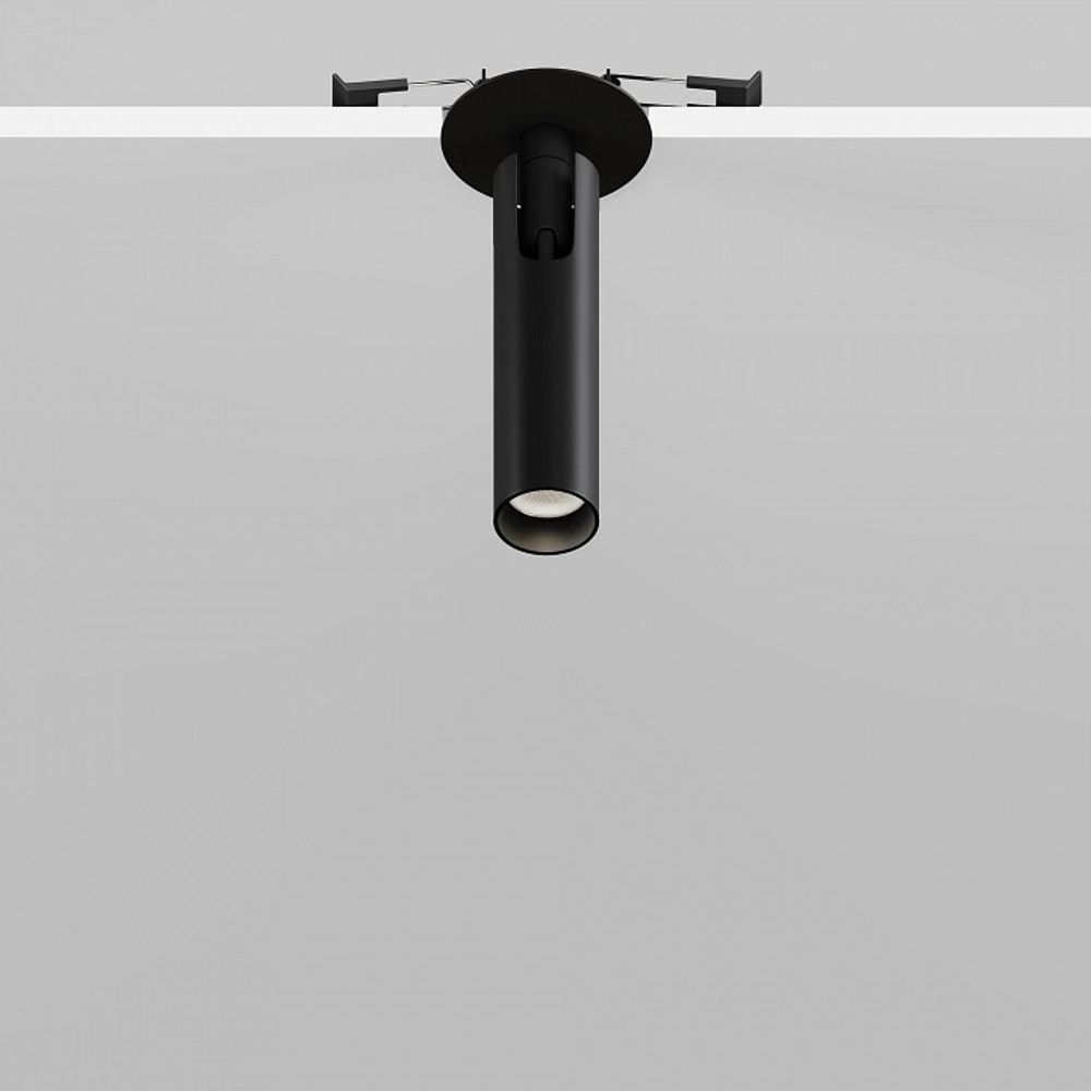 Встраиваемый светильник на штанге Maytoni Focus T C141RS-L125-6W4K-B