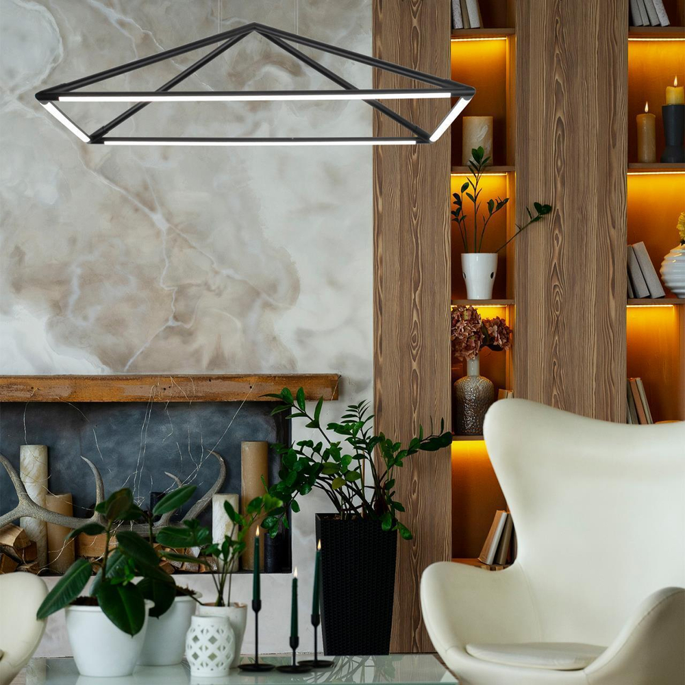 Подвесная светодиодная люстра Favourite Pyramis 4573-1P