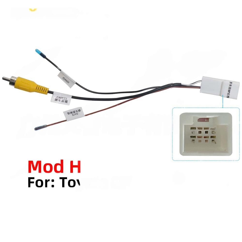 переходник штатной камеры автомобиля TOYOTA 8 pin