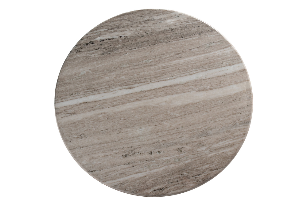 Стол журнальный мраморный d100x45см Garda Decor