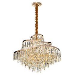 Citilux NAIAD CL315162 Люстра хрустальная подвесная Золото