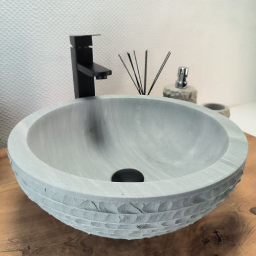Раковина из андезита Bowl Blue BA-62850 40*40*15 95