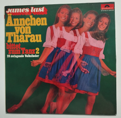 Винтажная виниловая пластинка LP James Last Annchen Von Tharau Bittet Zum Tanz 2 (Germany 1969)
