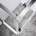 Душевой уголок Vincea SLIM-N VSR-4SN8010CL 100x80 стекло прозрачное/профиль хром