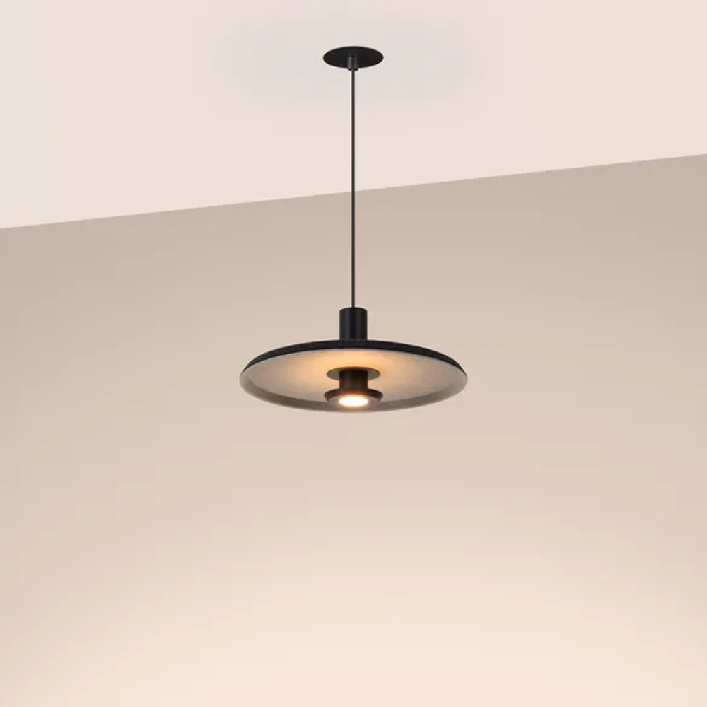 Светильник SP-KOTARO-R350-12W Warm2700 (BK-GR, 36 deg, 230V, TRIAC) (Arlight, IP20 Фетр, 3 года) 057222