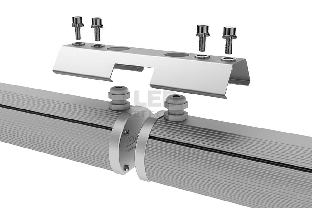 Светильник LED СТРУНА 60Вт 7600лм 5000К IP65 КСС Д, накладной/подвесной LED Effect