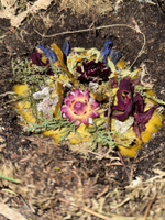 Земляная Свеча. Средняя Желтая. Материализация. Вдохновение и Ясность + ПОДАРОК