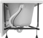 Акриловая ванна Aquanet Nexus 165x70 (с каркасом)