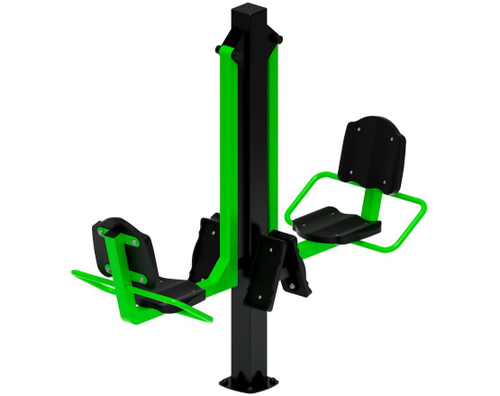 Тренажер уличный Жим ногами двойной СТ 032