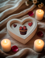 Трансфер переводной - декаль для свечей и гипса день святого валентина 008 А5