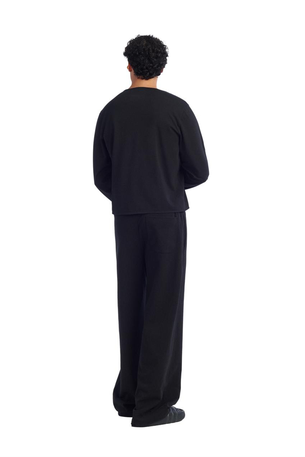 ZARA X BENITO ANTONIO БРЮКИ-ДЖОГГЕРЫ RELAXED FIT, ЧЕРНЫЙ
