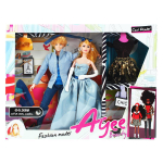 Кукла тип Модель с мужем, коробка E8062-E