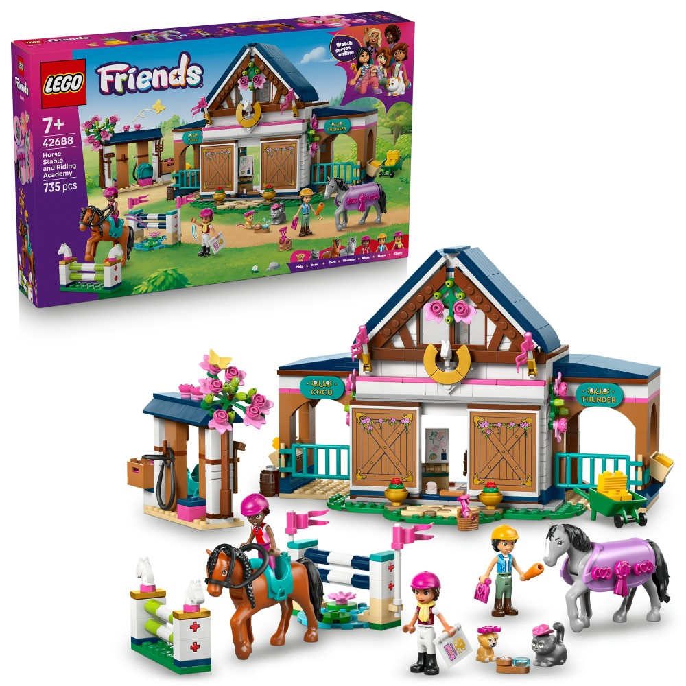 Конструктор LEGO Friends 42688 Конная школа и манеж — фото 1