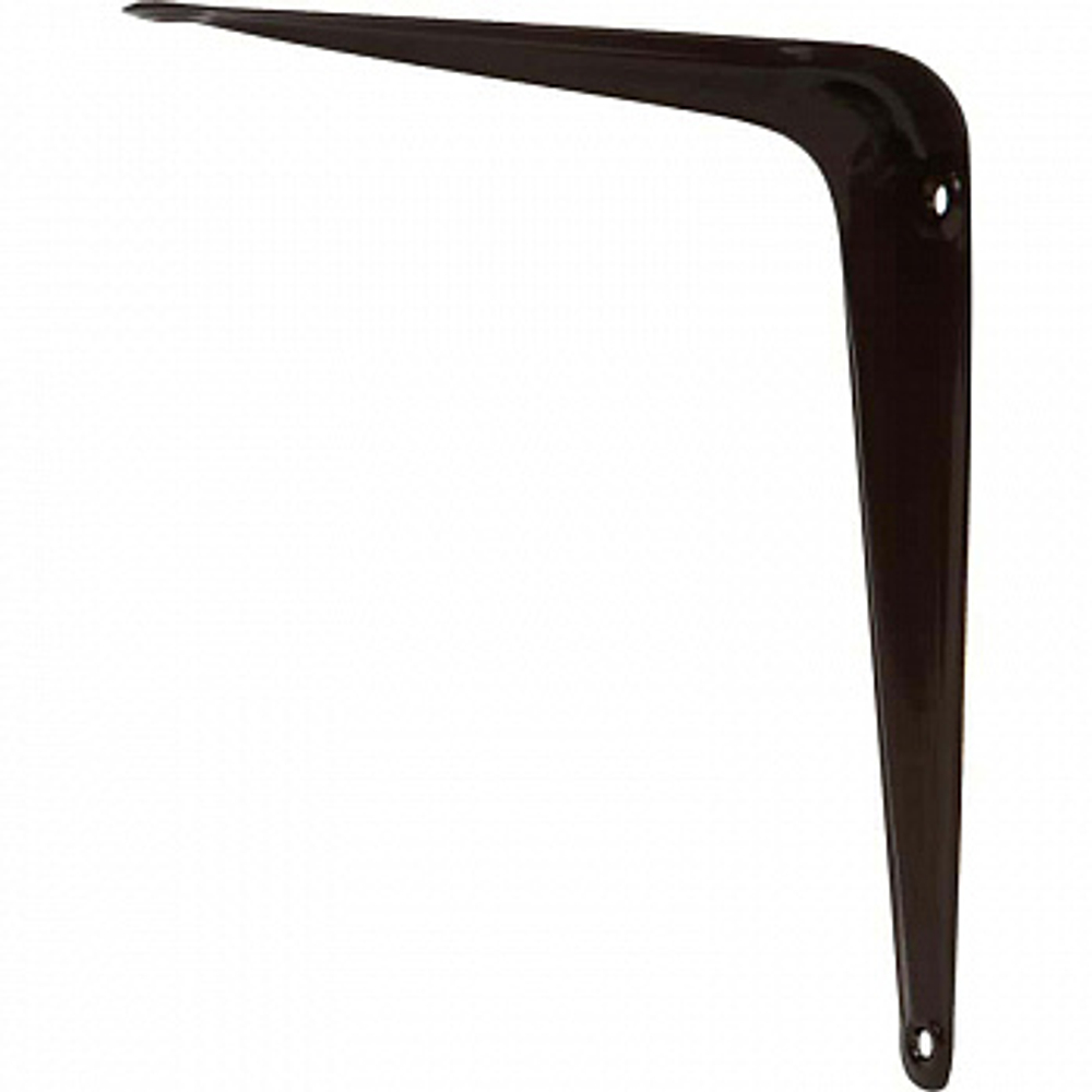 Консоль с одним ребром жесткости, 150х200х0,7 черный