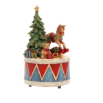 Шкатулка музыкальная в винтажном стиле, 16 см